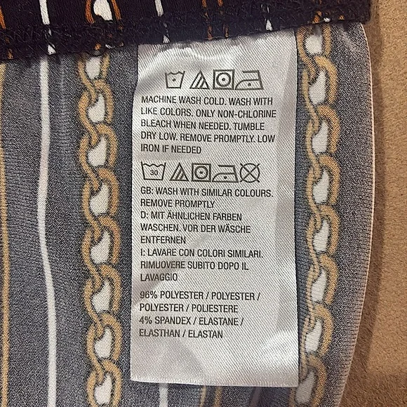 Liquid knit wide leg pants. - Picture 4 of 6